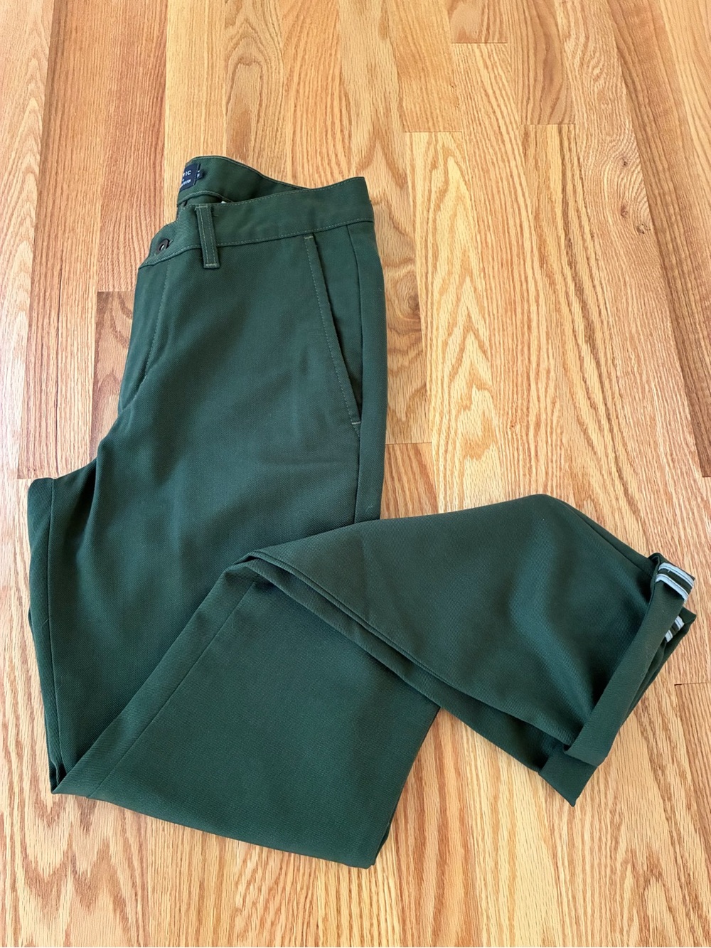 Taylor Stitch Civic Dark Forest Green Merino Chinos 30x32